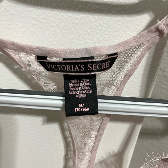 Victoria’s Secret baby pink sheer mesh slip - Picture 3 of 4